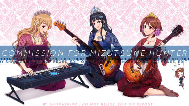 fullbody group + simple bg